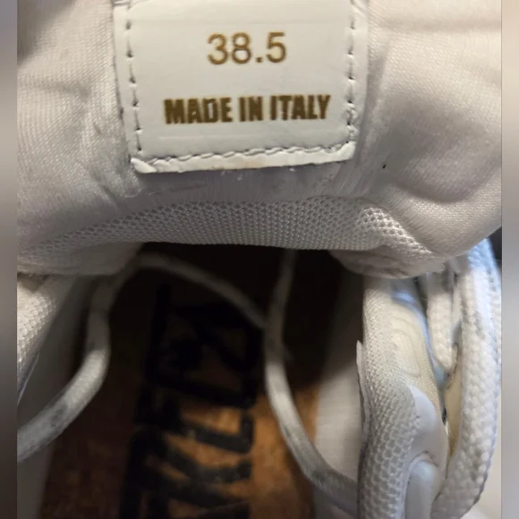 Versace WMNS Trigreca 'White Low-top Sneakers Women's 38.8 US Size 8 (NIB) - Picture 11 of 13